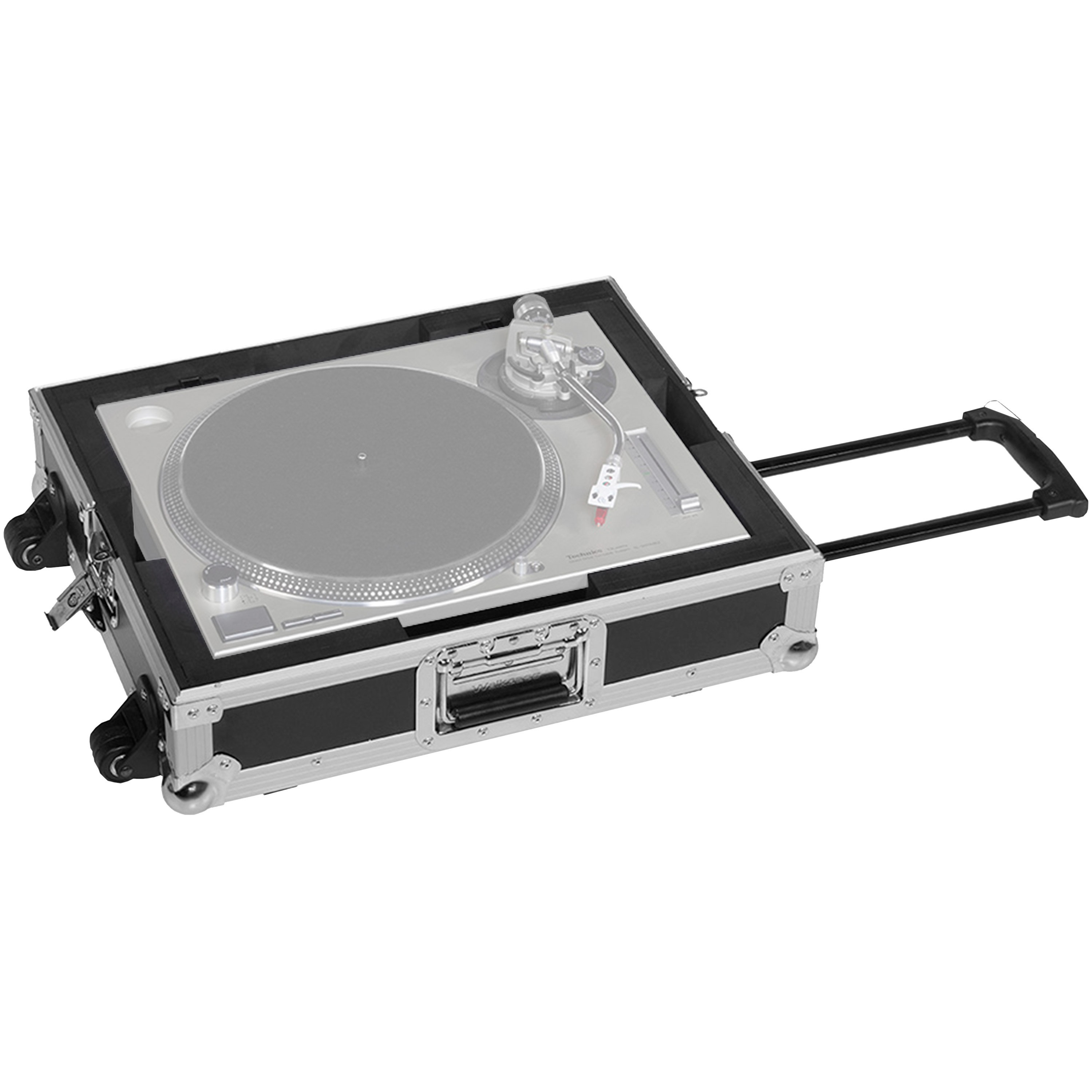 Walkasse | Turntable Trolley Silver