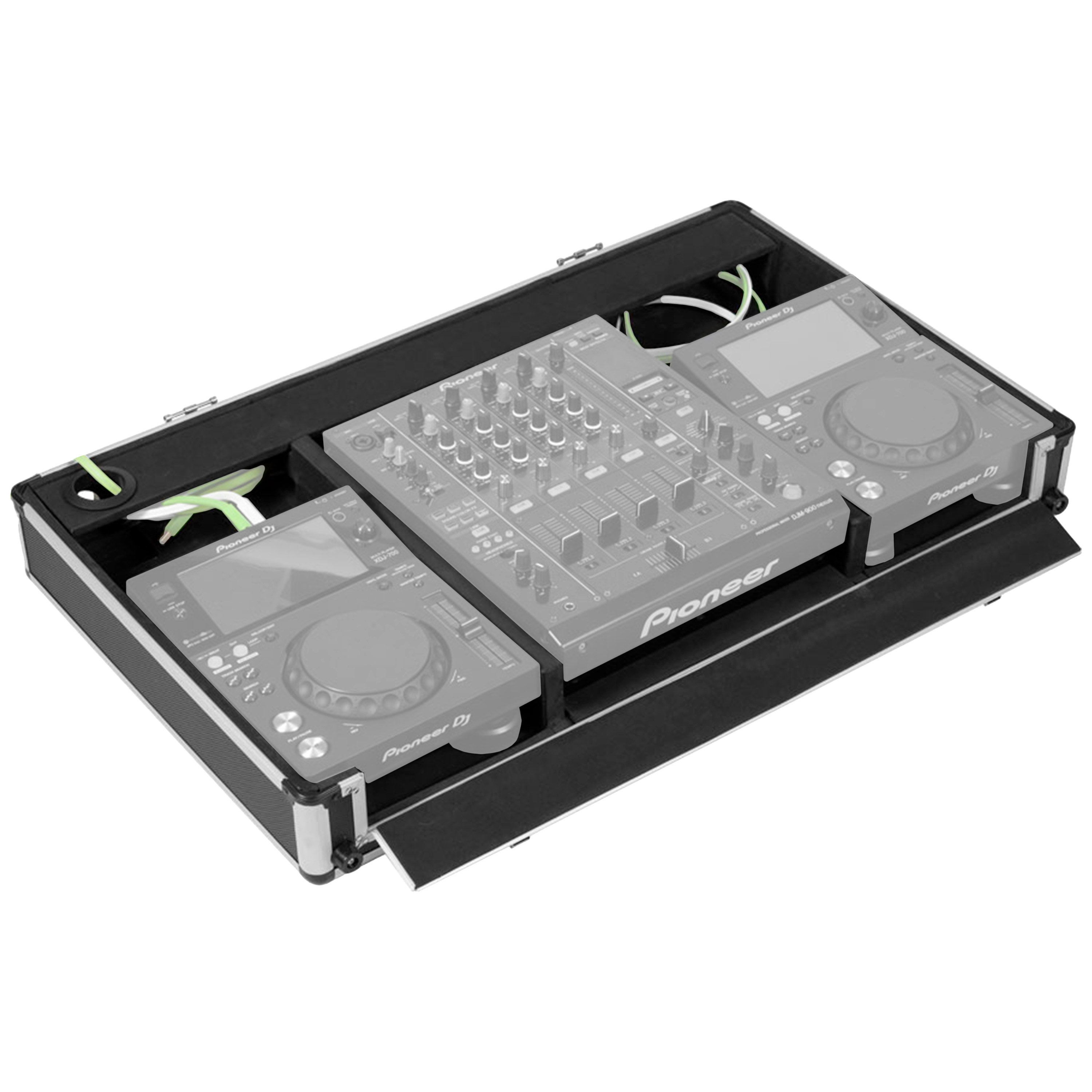 Walkasse | Case Régie 10 / 12'' XDJ700 et DJM750 Silver